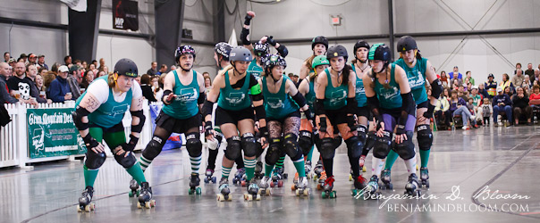 The Dames, ready to take on the Maine Calamity Janes