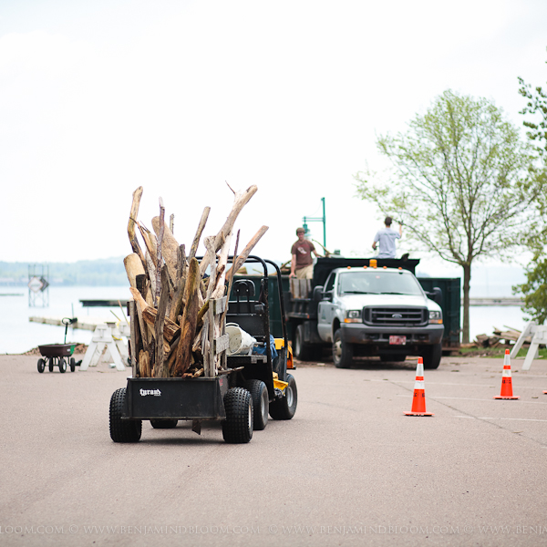 Burlington, Vermont waterfront park cleanup day (4)