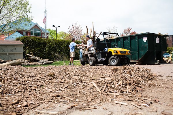 Burlington, Vermont waterfront park cleanup day (2)